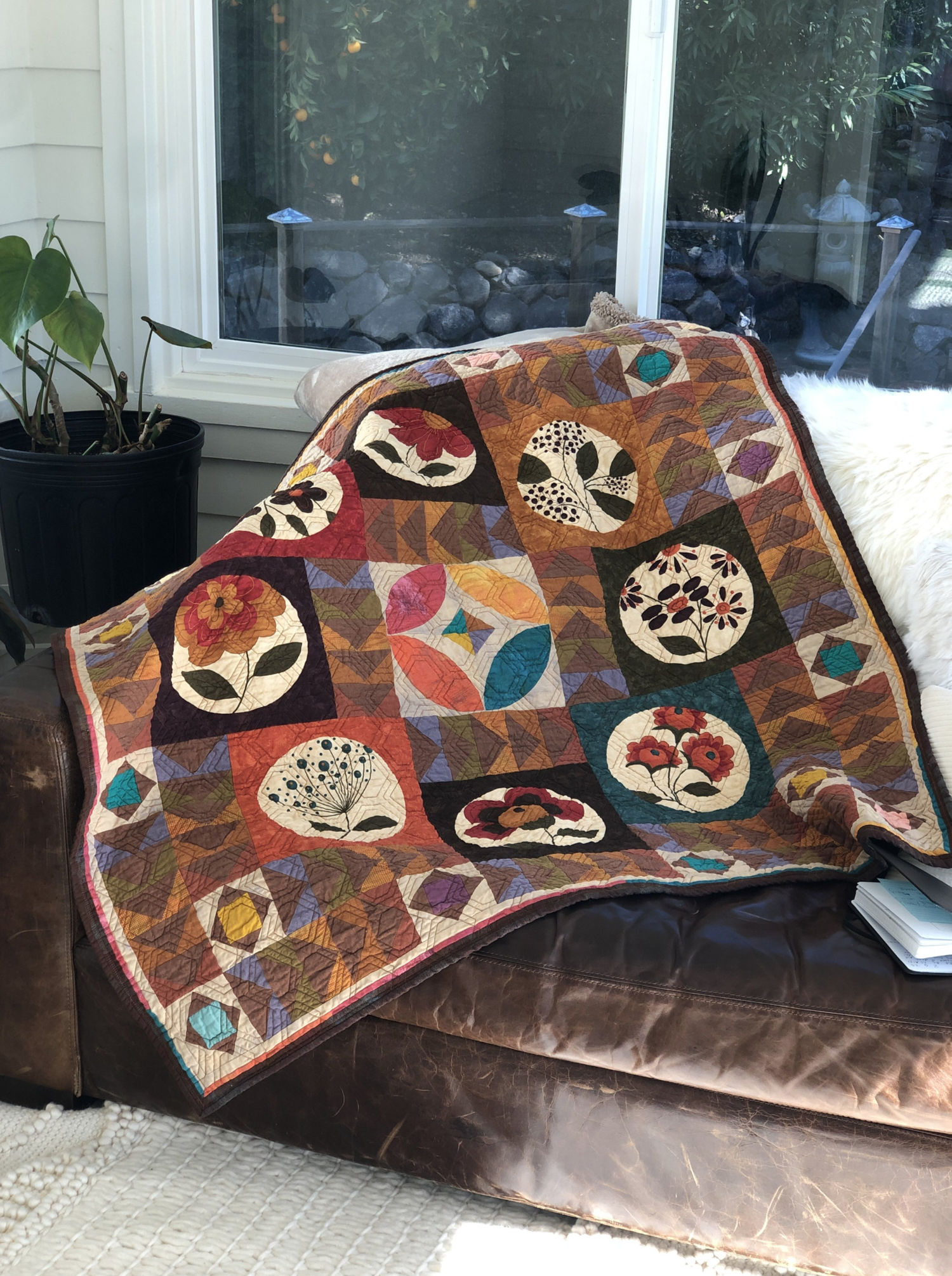 Wildflower Alignment Handmade Quilt — Sabel Rose Regalia